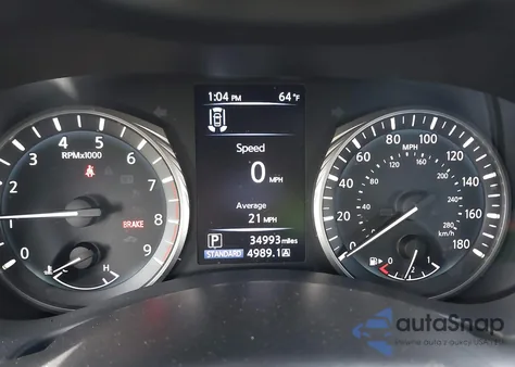 2021 Infiniti Q50 Luxe from USA, damaged, VIN JN1EV7BP5MM704450